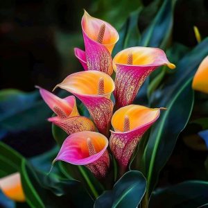 Калла Оникс купить по цене от 450р. в интернет-магазине «Посадика» с доставкой почтой в в Куртамыше и по всей России – [изображение №1].