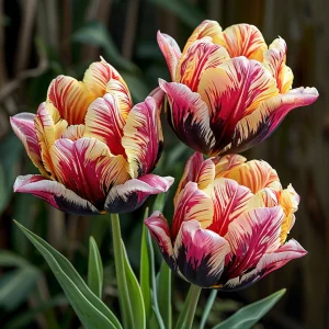 Тюльпан Роял Гарнит купить по цене от 425р. в интернет-магазине «Посадика» с доставкой почтой в в Куртамыше и по всей России – [изображение №1].