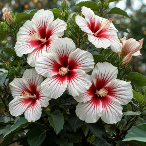 Гибискус Рэд Элеганс купить по цене от 380р. в интернет-магазине «Посадика» с доставкой почтой в в Куртамыше и по всей России – [изображение №1].