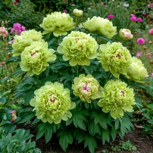 Пион Зеленые Бобы купить по цене от 610р. в интернет-магазине «Посадика» с доставкой почтой в в Куртамыше и по всей России – [изображение №1].