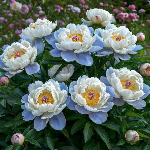 Пион Акварельный Этюд купить по цене от 806р. в интернет-магазине «Посадика» с доставкой почтой в в Куртамыше и по всей России – [изображение №1].