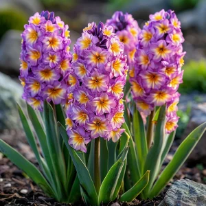 Гиацинт Пинк Перпл купить по цене от 2099р. в интернет-магазине «Посадика» с доставкой почтой в в Куртамыше и по всей России – [изображение №1].