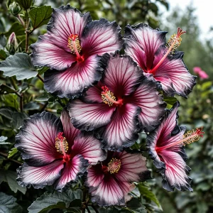 Гибискус садовый Самер Бридж купить по цене от 306р. в интернет-магазине «Посадика» с доставкой почтой в в Куртамыше и по всей России – [изображение №1].