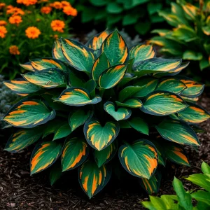 Хоста Бархатный Полог купить по цене от 560р. в интернет-магазине «Посадика» с доставкой почтой в в Куртамыше и по всей России – [изображение №1].