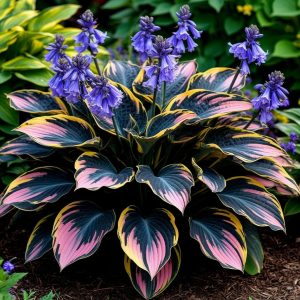 Хоста Пайн Эхо купить по цене от 699р. в интернет-магазине «Посадика» с доставкой почтой в в Куртамыше и по всей России – [изображение №1].